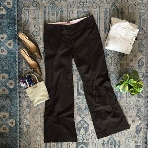 Gap Brown Modern Fit Flare Trousers 10